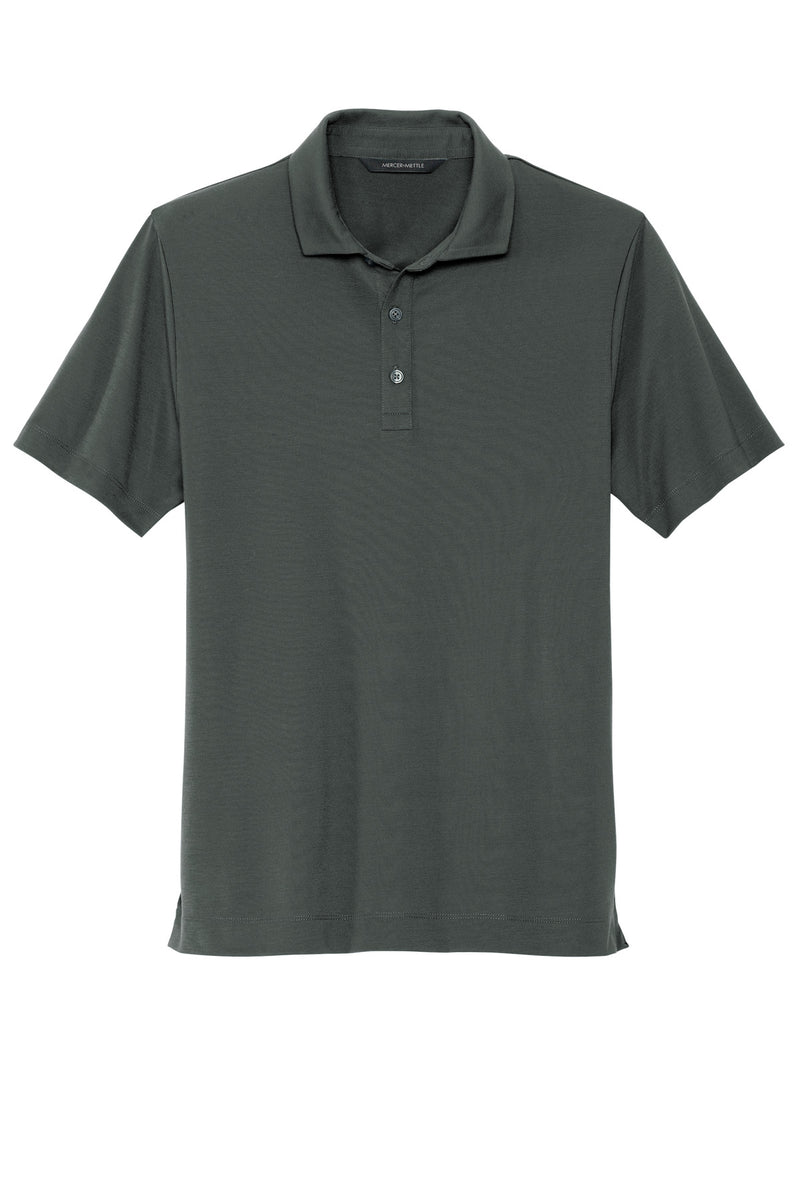 Mercer+Mettle Stretch Jersey Polo - Anchor Grey