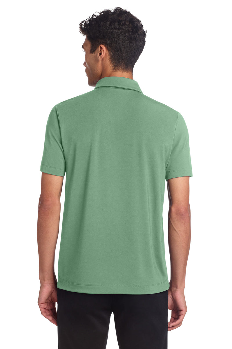 Mercer+Mettle Stretch Jersey Polo - Sage
