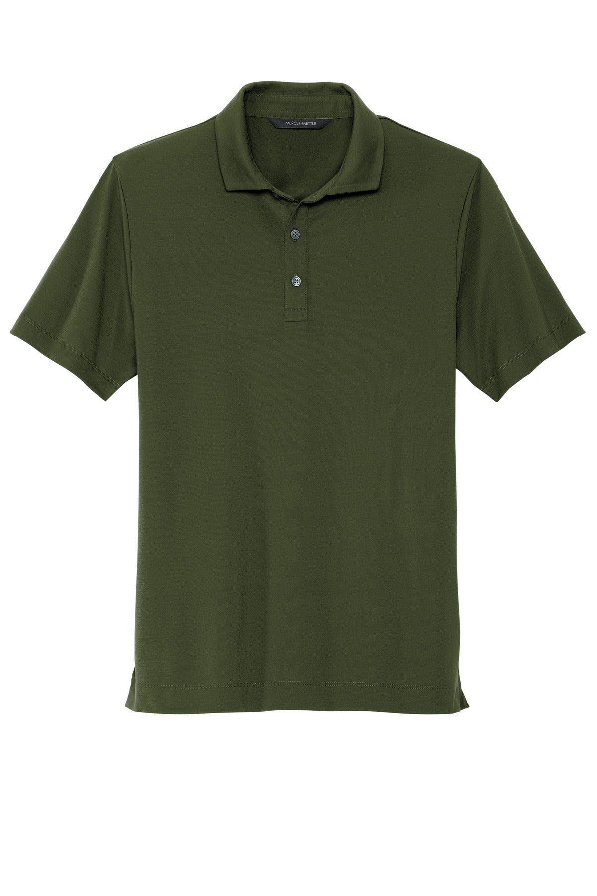 Mercer+Mettle Stretch Jersey Polo - Townsend Green
