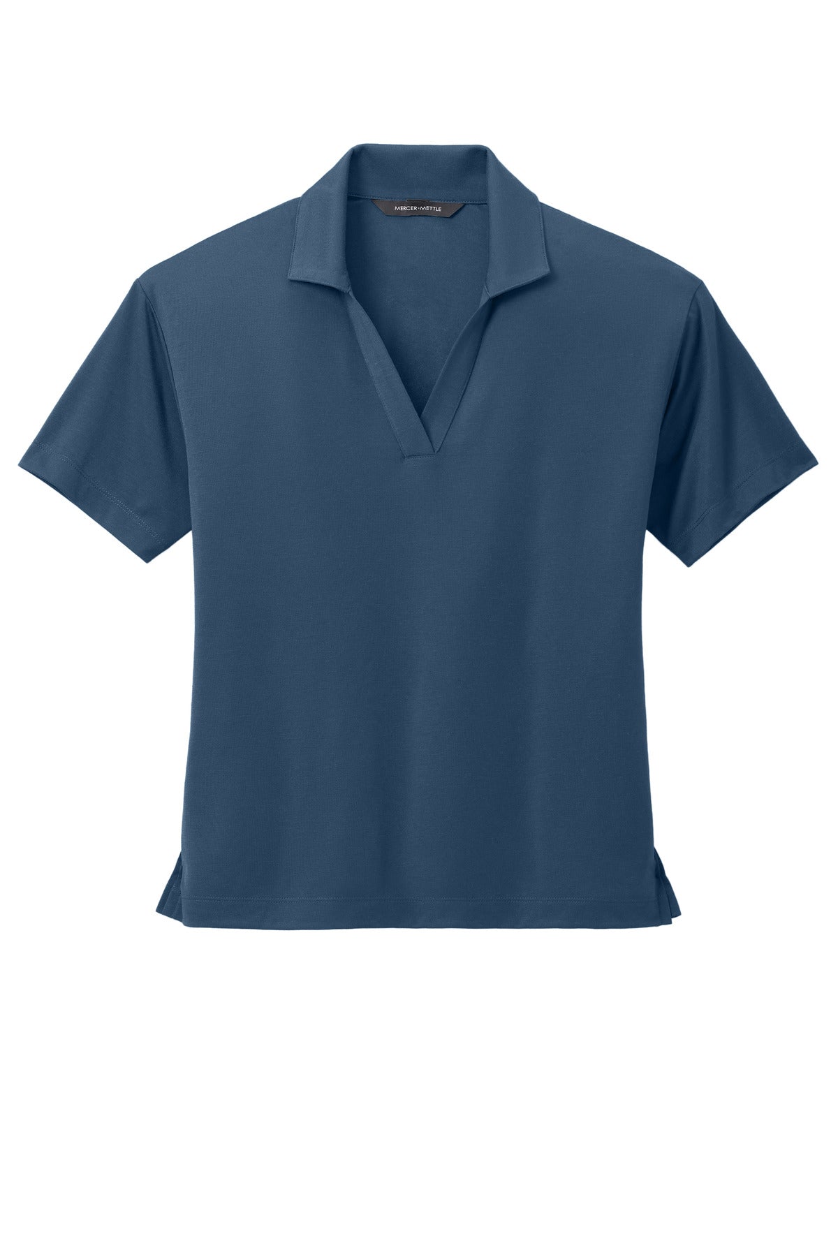 Mercer+Mettle Women's Stretch Jersey Polo - Insignia Blue