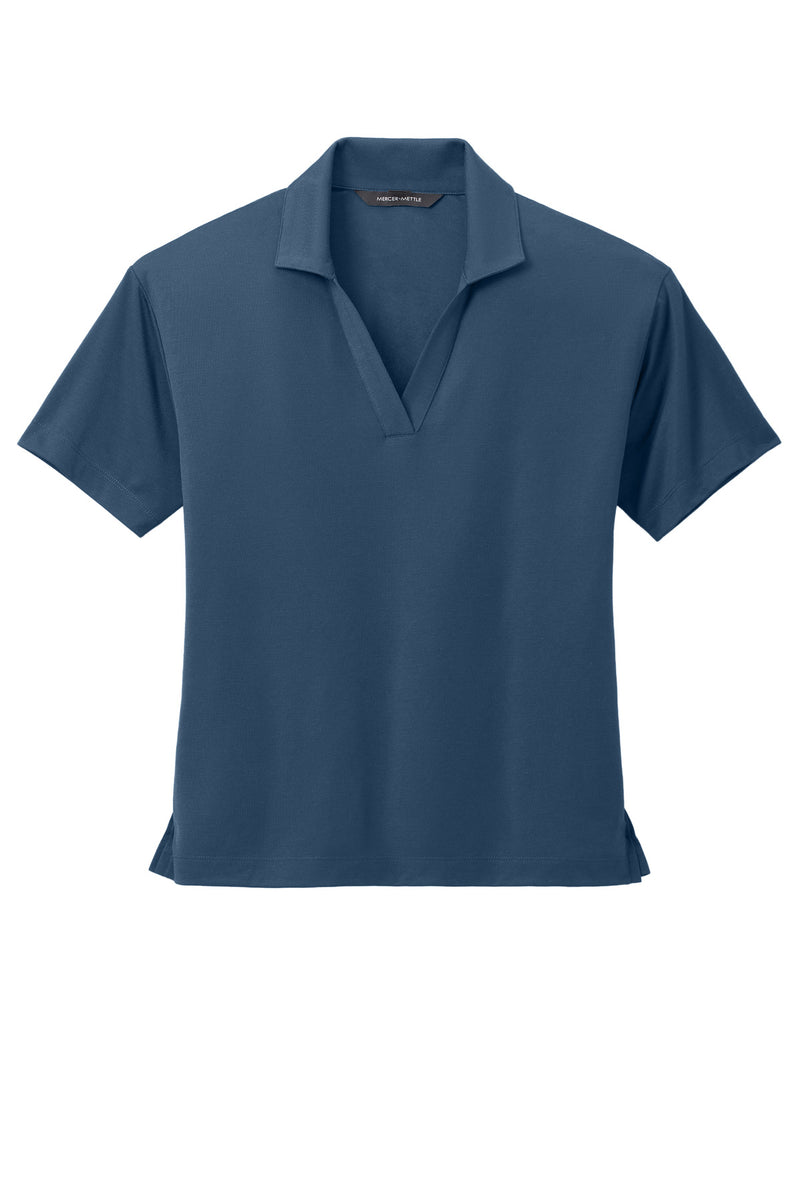 Mercer+Mettle Women's Stretch Jersey Polo - Insignia Blue