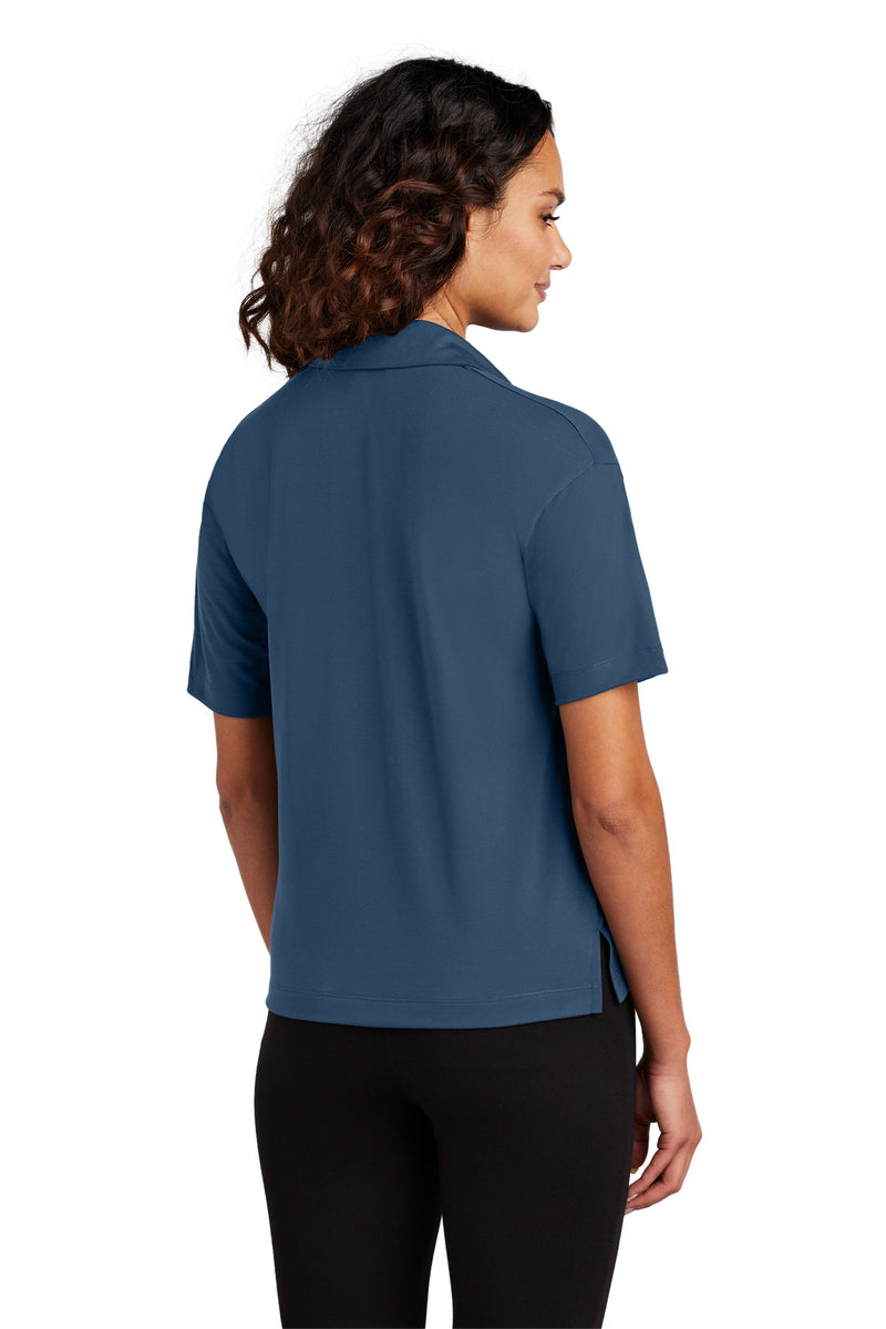 Mercer+Mettle Women's Stretch Jersey Polo - Insignia Blue