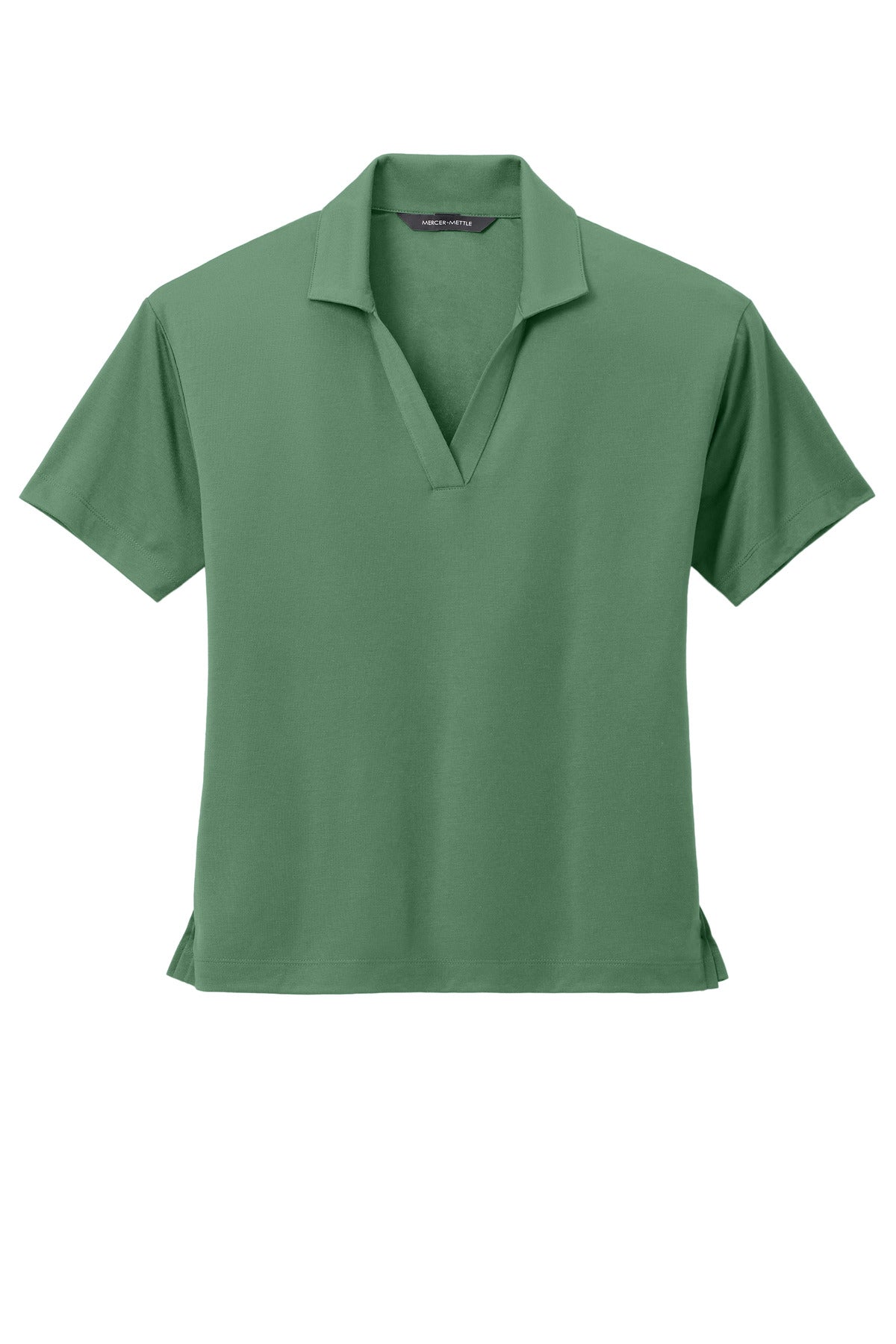 Mercer+Mettle Women's Stretch Jersey Polo - Sage