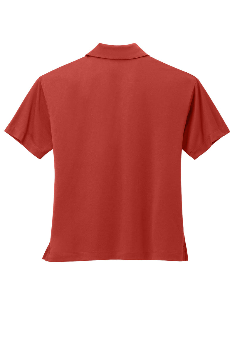 Mercer+Mettle Women's Stretch Jersey Polo - Terracotta