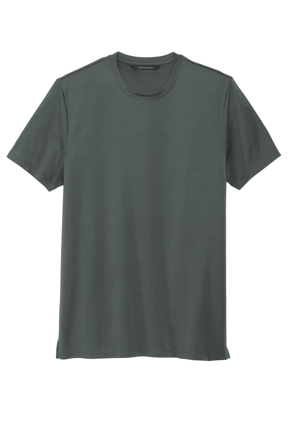 Mercer+Mettle Stretch Jersey Crew - Anchor Grey