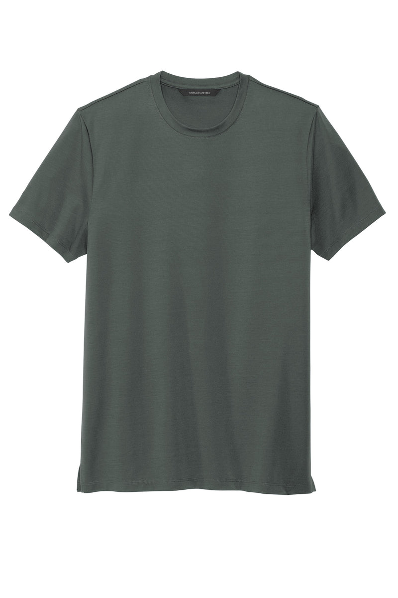 Mercer+Mettle Stretch Jersey Crew - Anchor Grey