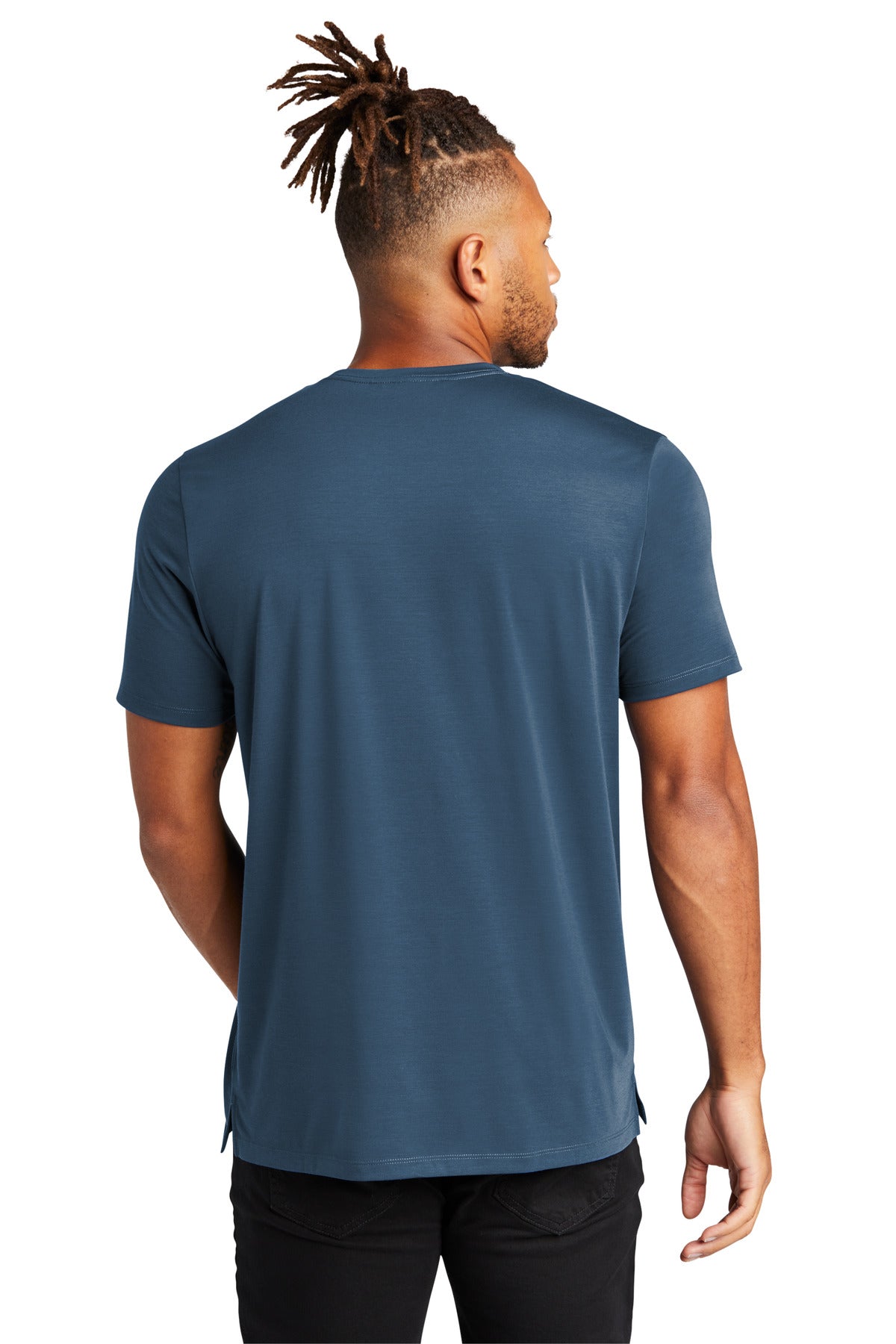 Mercer+Mettle Stretch Jersey Crew - Insignia Blue