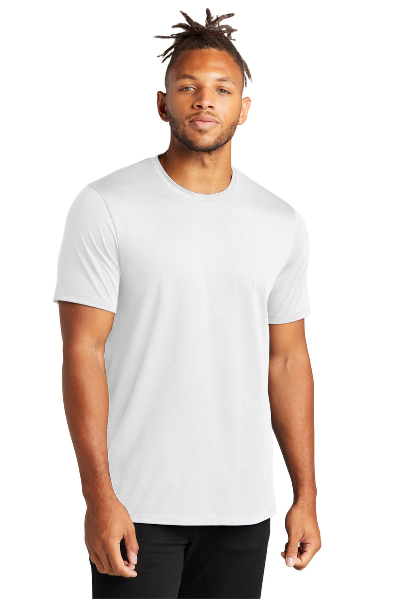 Mercer+Mettle Stretch Jersey Crew - White