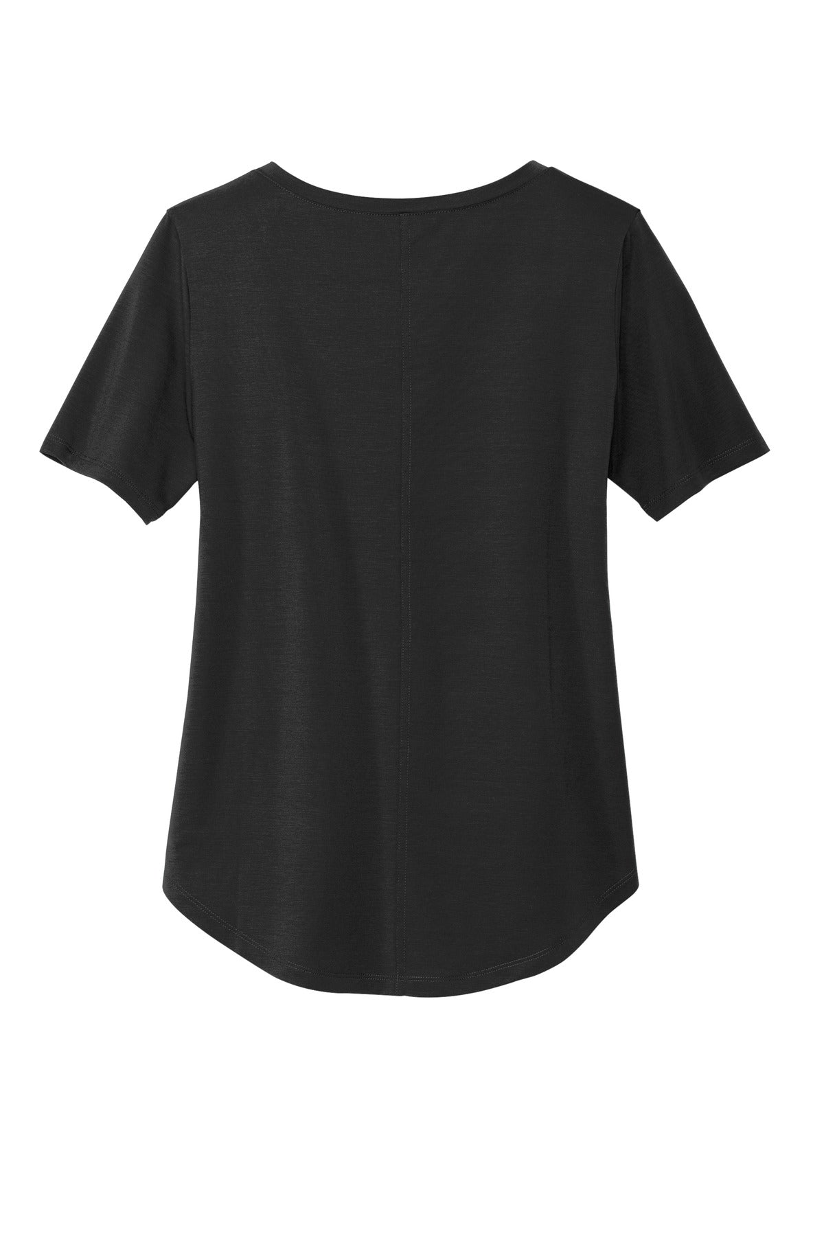 Mercer+Mettle Women's Stretch Jersey Relaxed Scoop - Deep Black