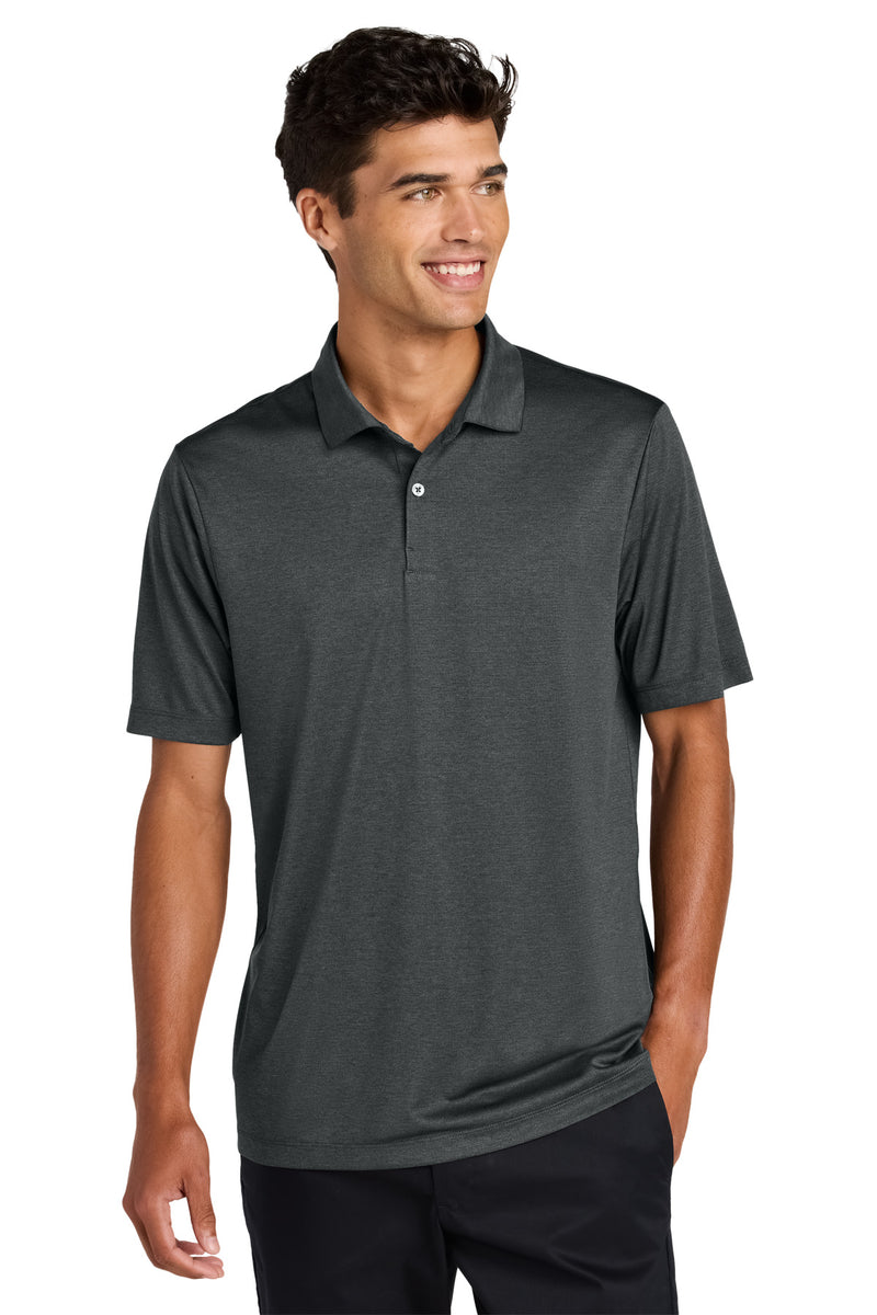 Mercer+Mettle Recharge Jersey Polo - Anchor Grey Heather
