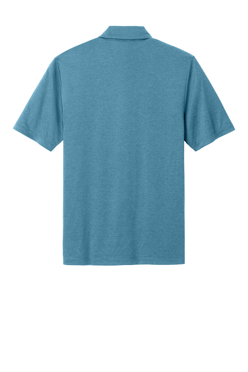 Mercer+Mettle Recharge Jersey Polo - Harbor Blue Heather