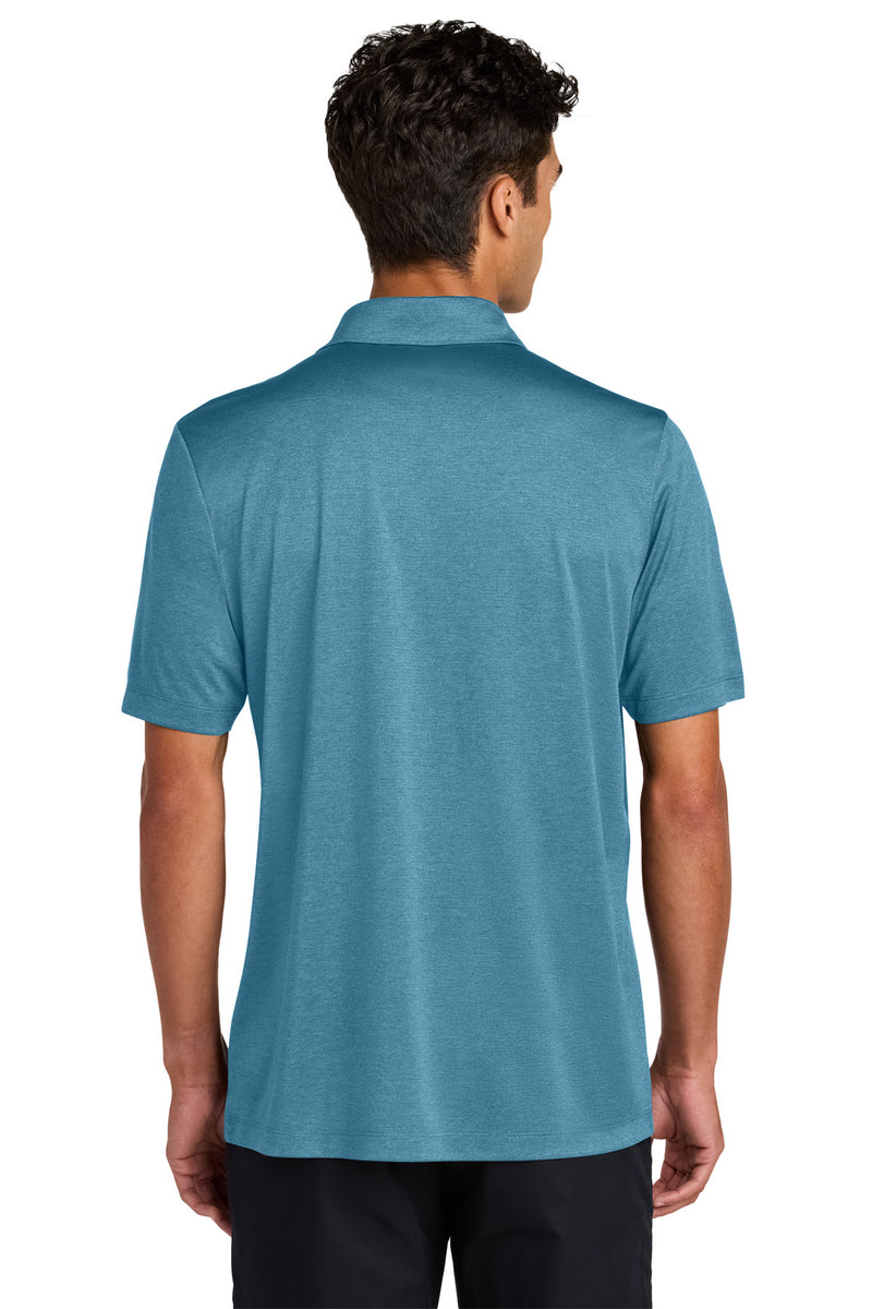 Mercer+Mettle Recharge Jersey Polo - Harbor Blue Heather