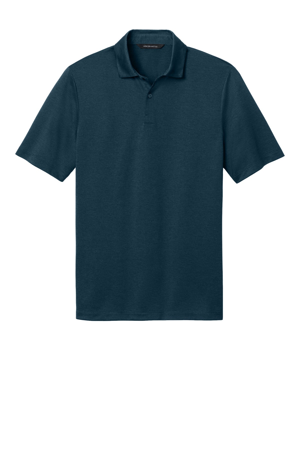 Mercer+Mettle Recharge Jersey Polo - Insignia Blue Heather