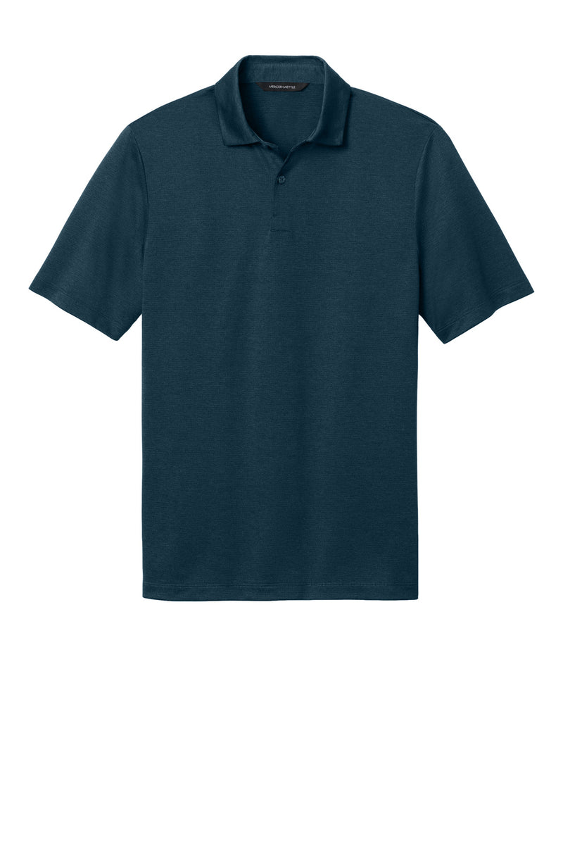 Mercer+Mettle Recharge Jersey Polo - Insignia Blue Heather