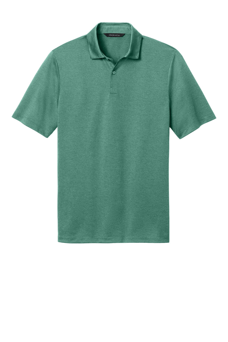 Mercer+Mettle Recharge Jersey Polo - Sage Heather
