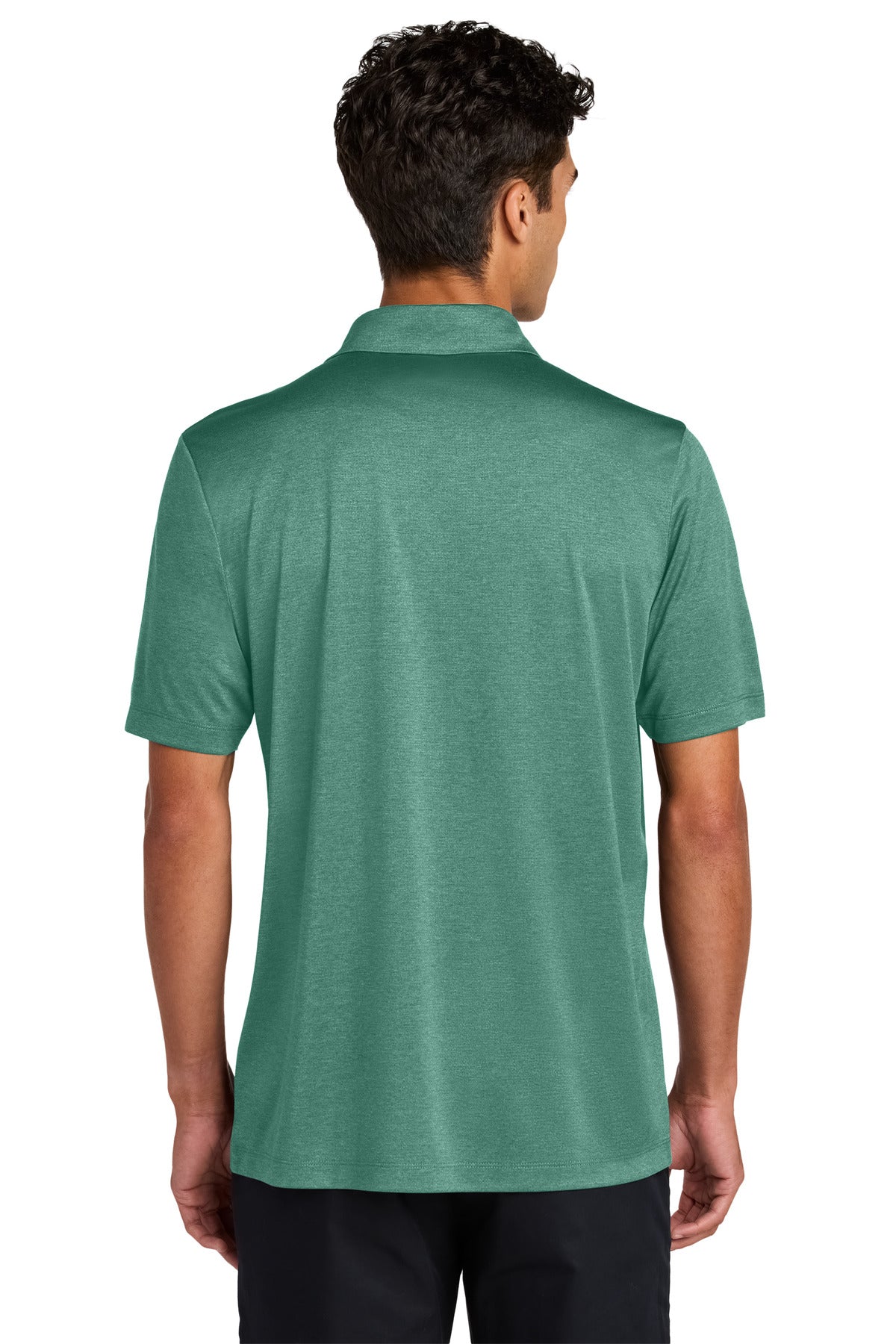 Mercer+Mettle Recharge Jersey Polo - Sage Heather