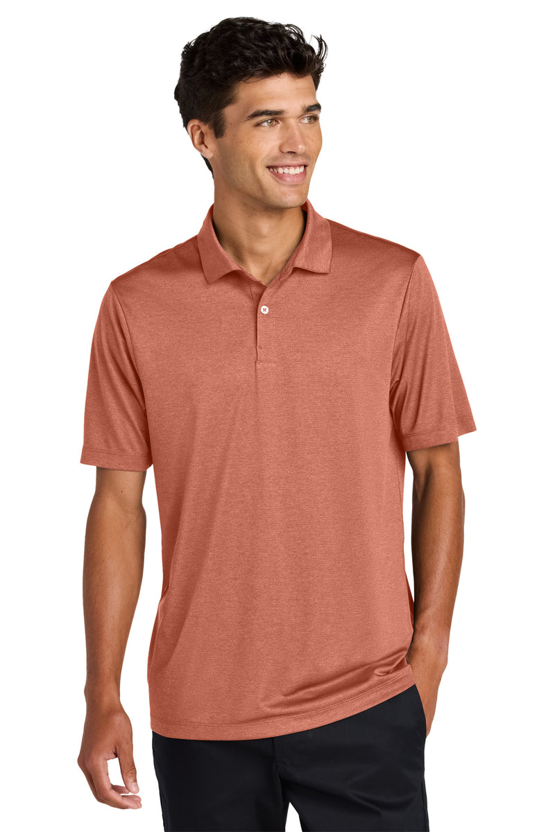 Mercer+Mettle Recharge Jersey Polo - Sienna Heather