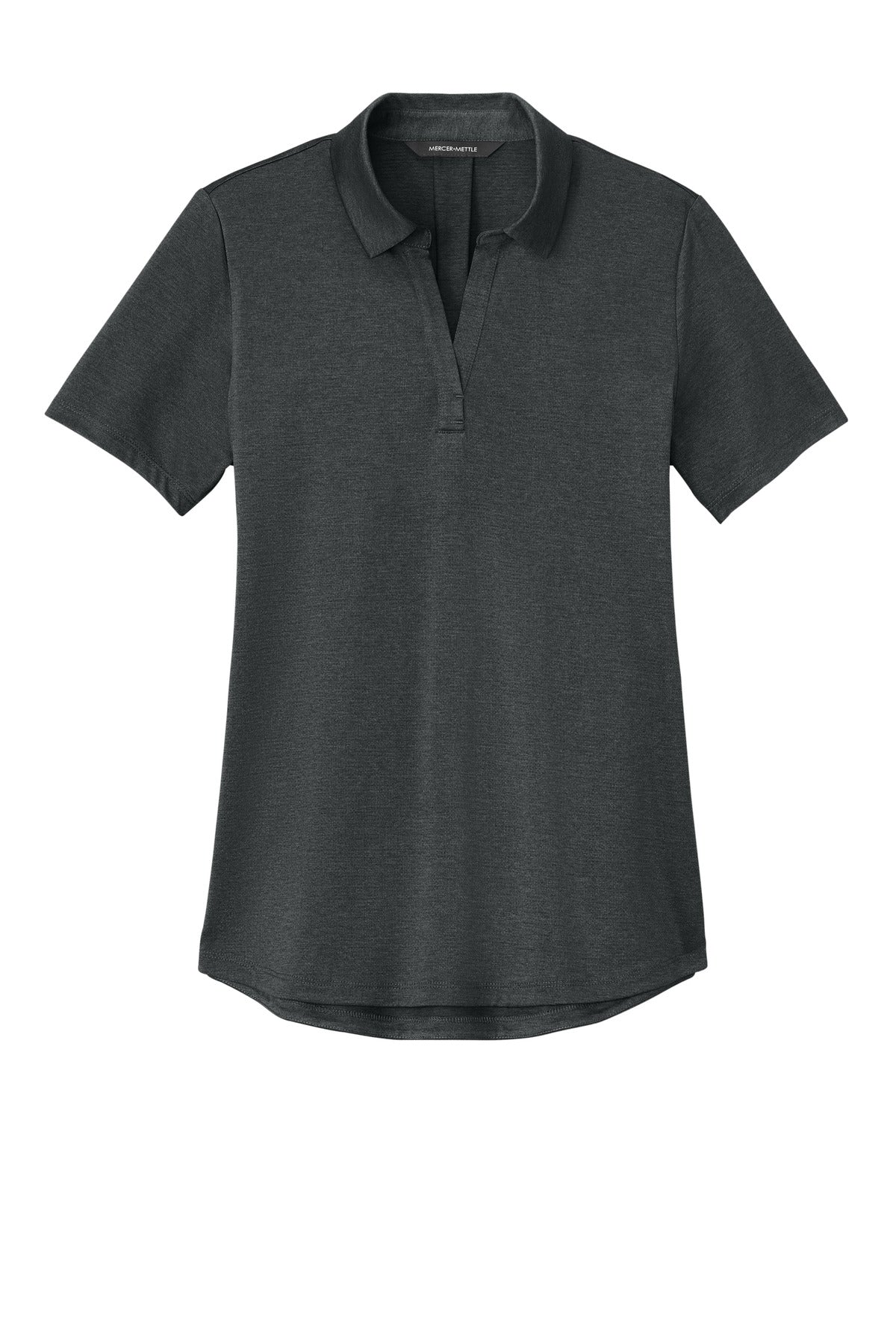 Mercer+Mettle Women's Recharge Jersey Polo - Anchor Grey Heather