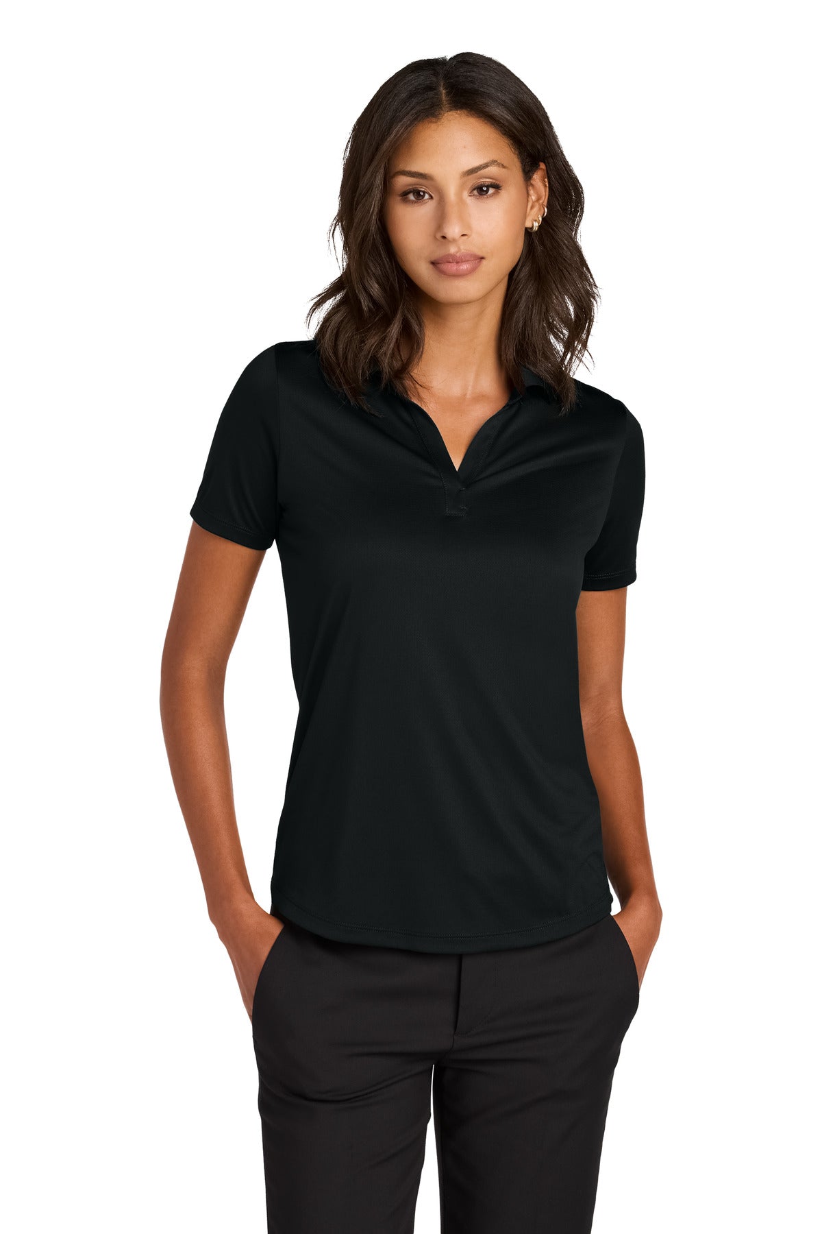 Mercer+Mettle Women's Recharge Jersey Polo - Deep Black