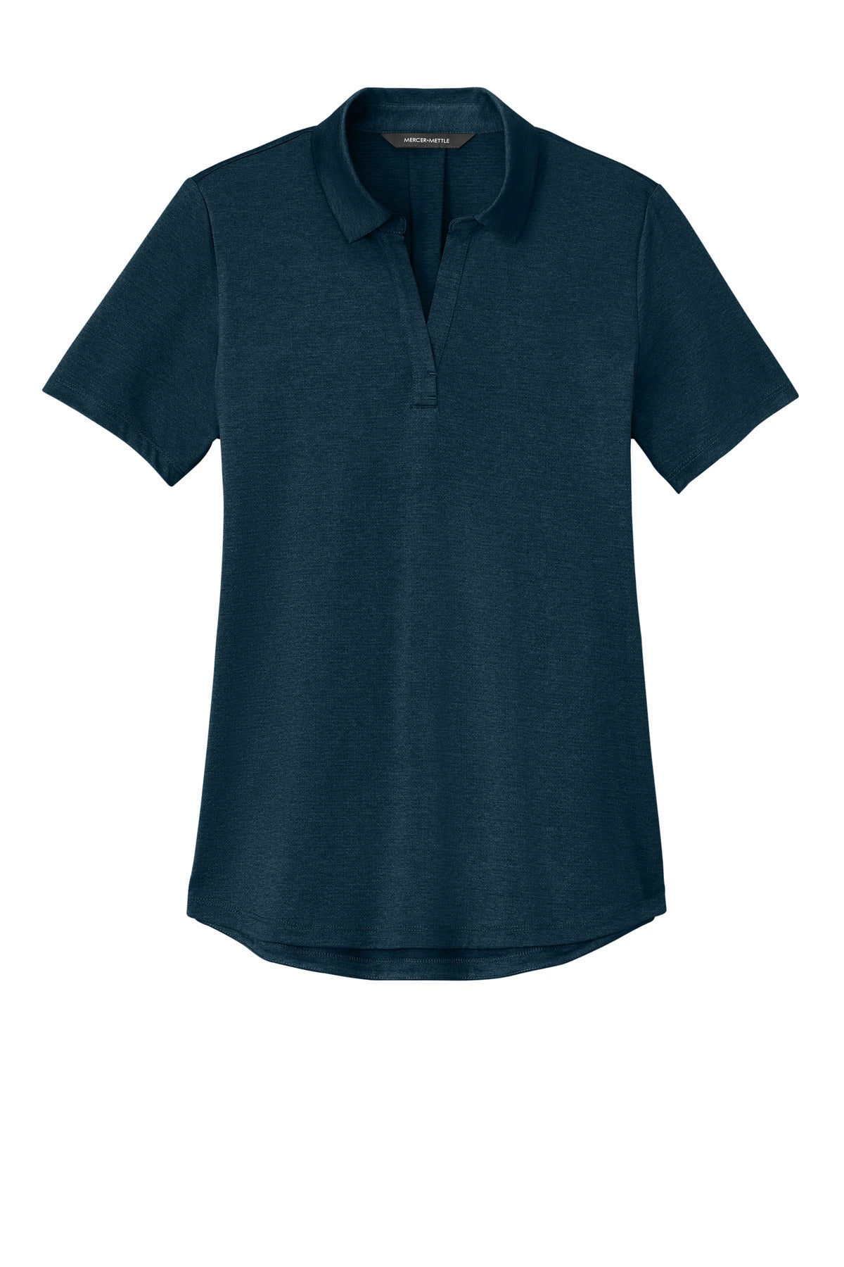 Mercer+Mettle Women's Recharge Jersey Polo - Insignia Blue Heather