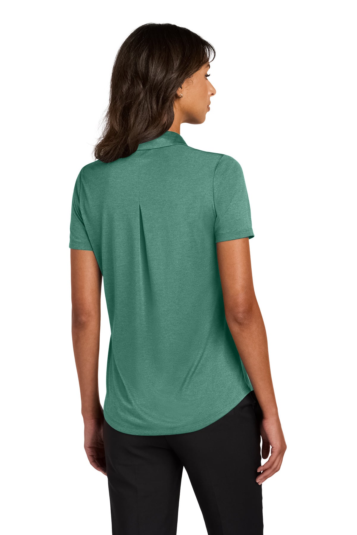 Mercer+Mettle Women's Recharge Jersey Polo - Sage Heather