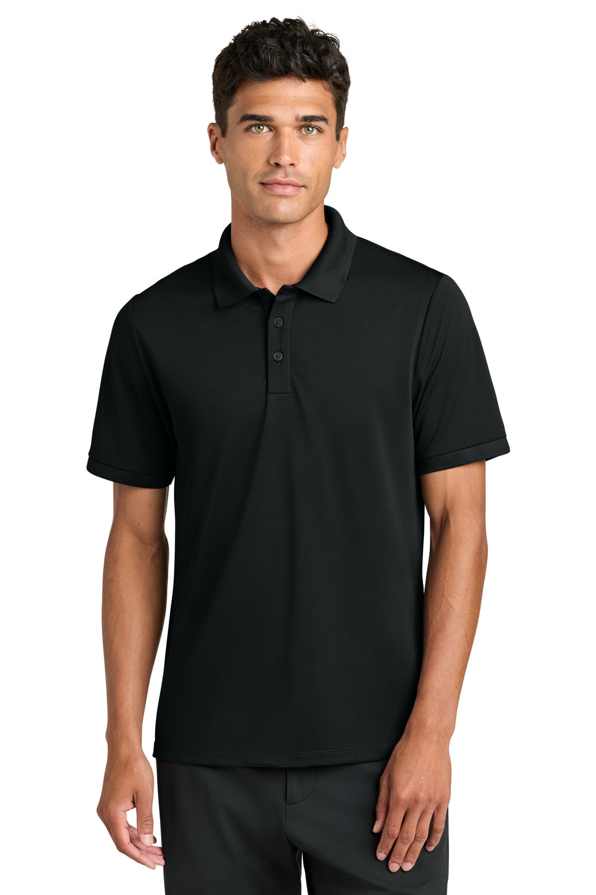 Mercer+Mettle Everyday Performance Polo - Deep Black