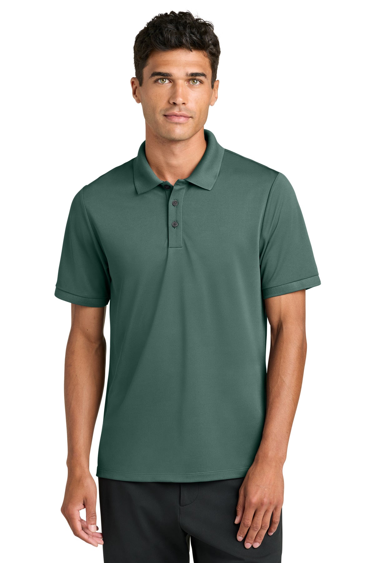 Mercer+Mettle Everyday Performance Polo - Silver Pine