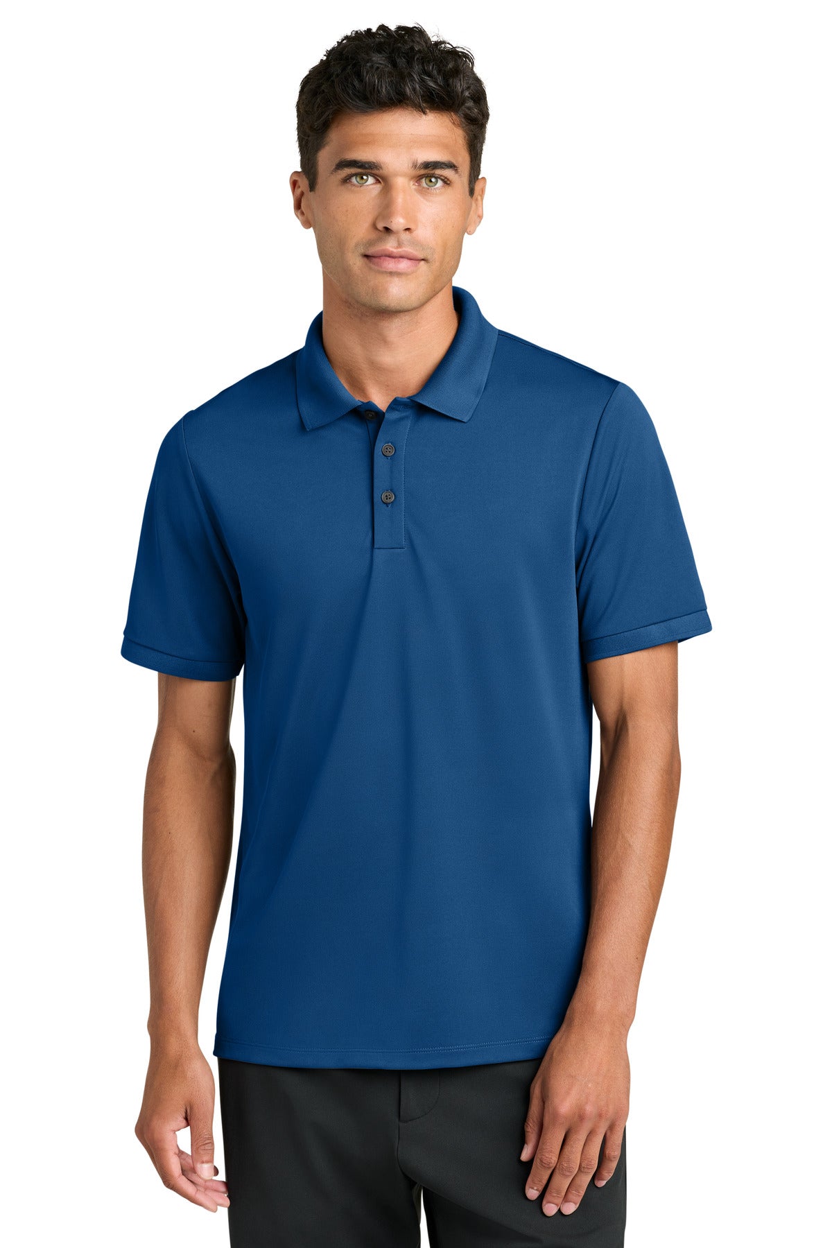 Mercer+Mettle Everyday Performance Polo - True Blue