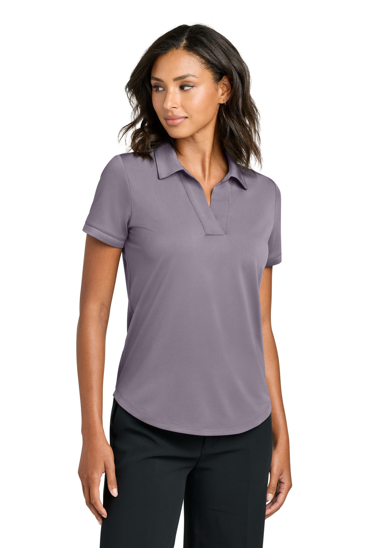 Mercer+Mettle Women's Everyday Performance Polo - Purple Ash