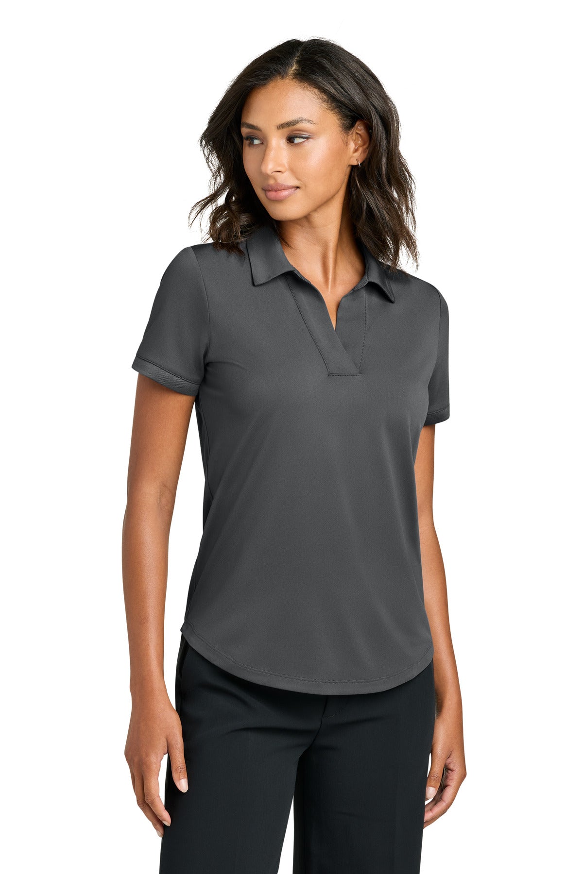 Mercer+Mettle Women's Everyday Performance Polo - Storm Grey