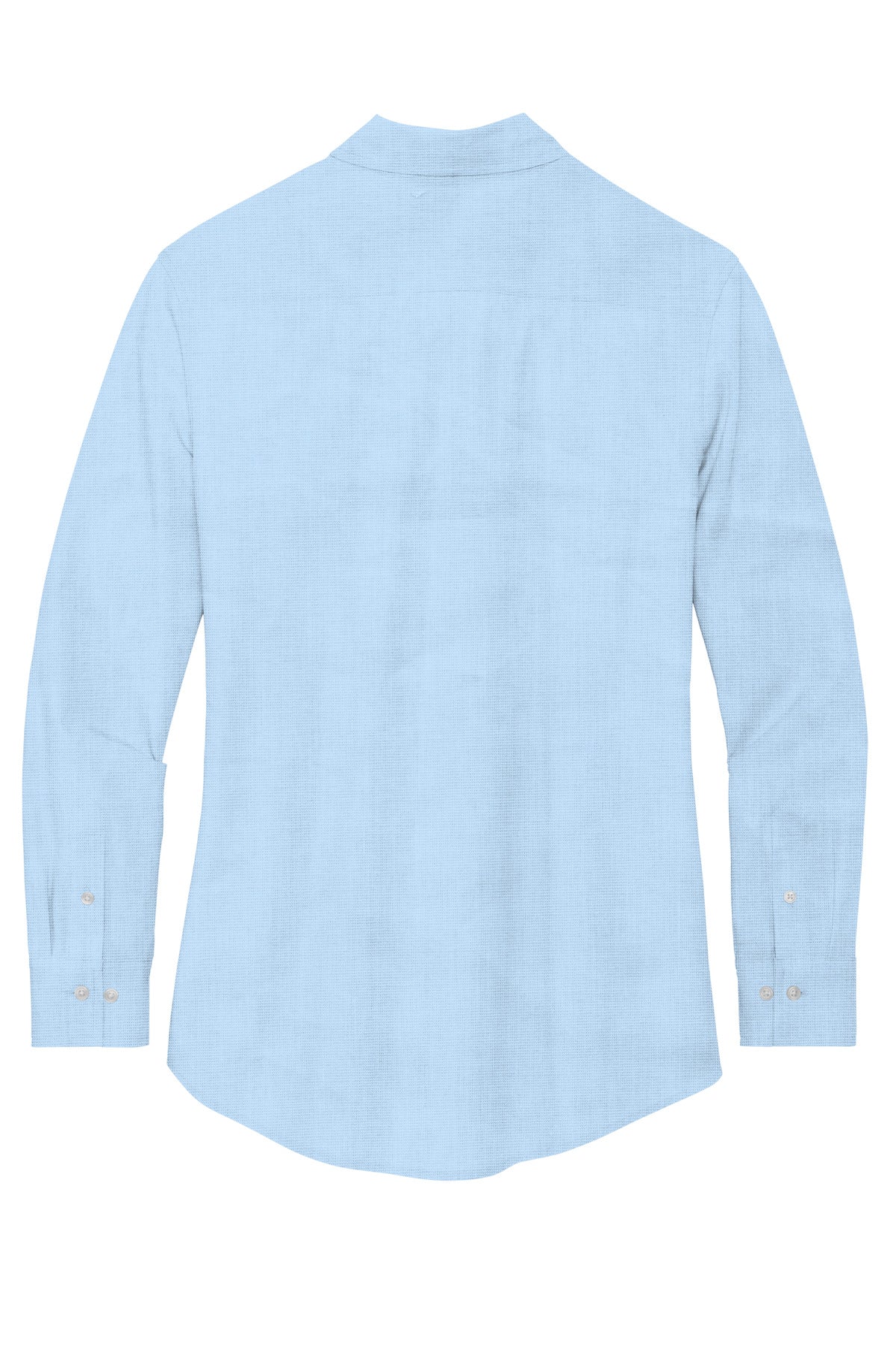 Mercer+Mettle Women's Long Sleeve Stretch Woven Shirt - Air Blue End On End