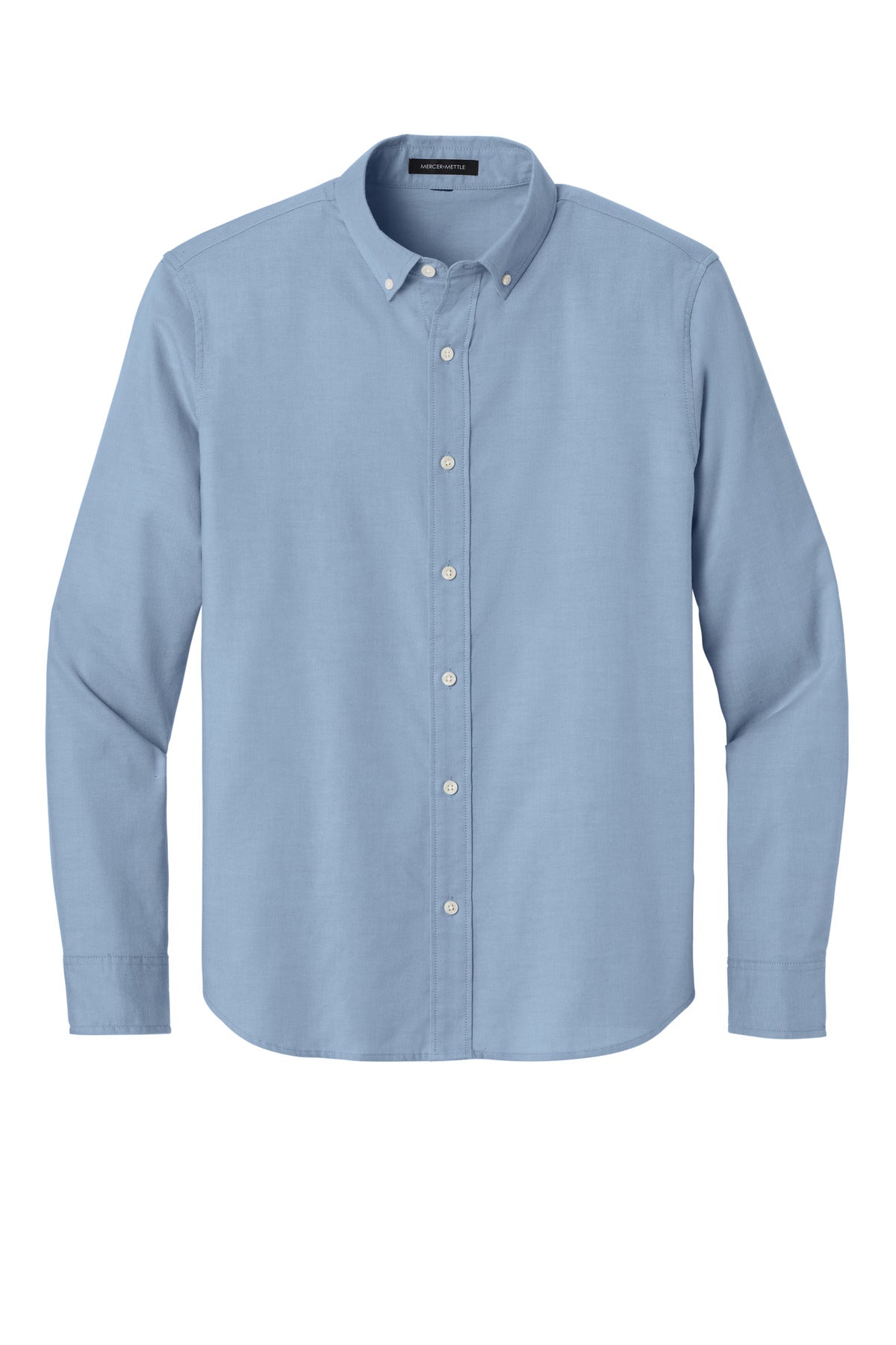 Mercer+Mettle Long Sleeve Modern Oxford Shirt - Cobalt