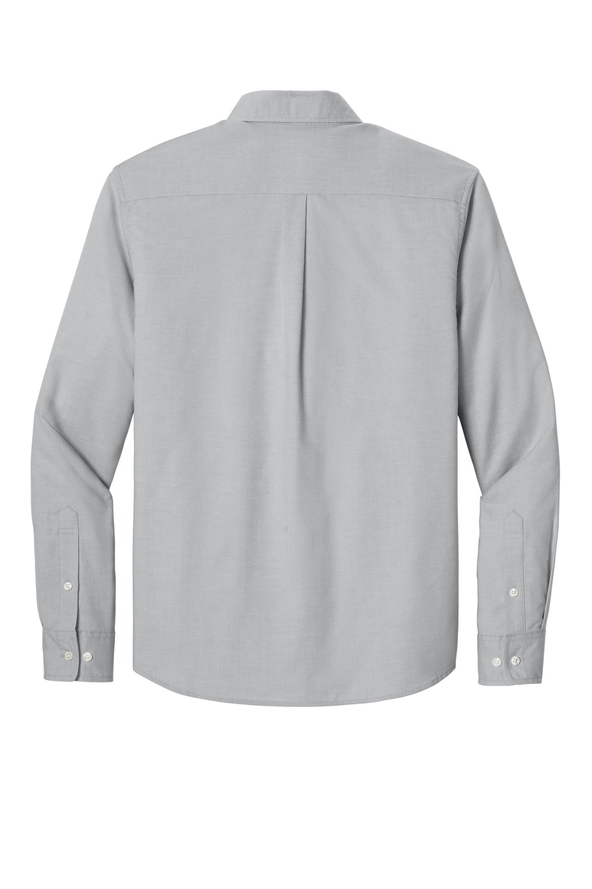 Mercer+Mettle Long Sleeve Modern Oxford Shirt - Gusty Grey