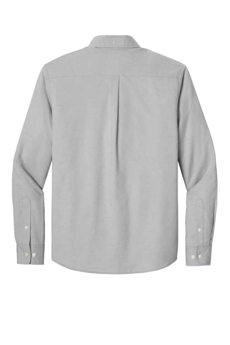 Mercer+Mettle Long Sleeve Modern Oxford Shirt - Gusty Grey