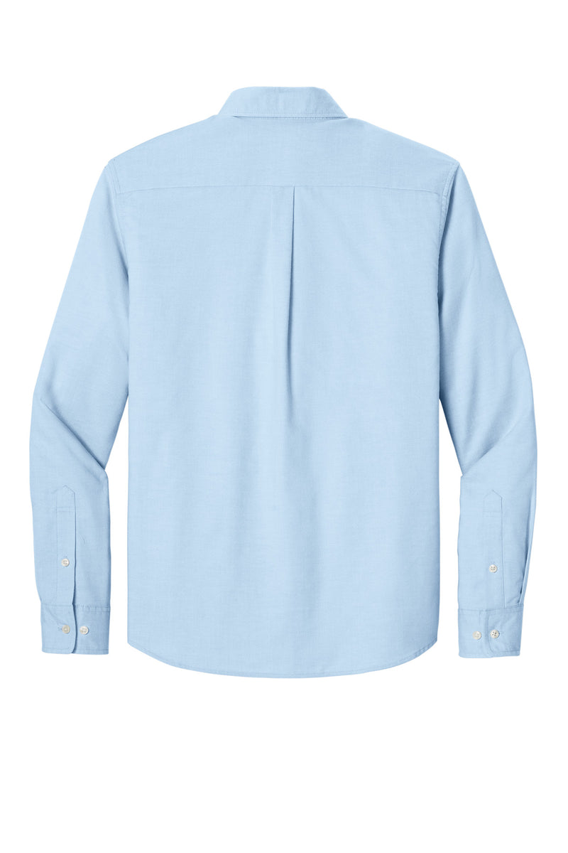 Mercer+Mettle Long Sleeve Modern Oxford Shirt - Light Blue