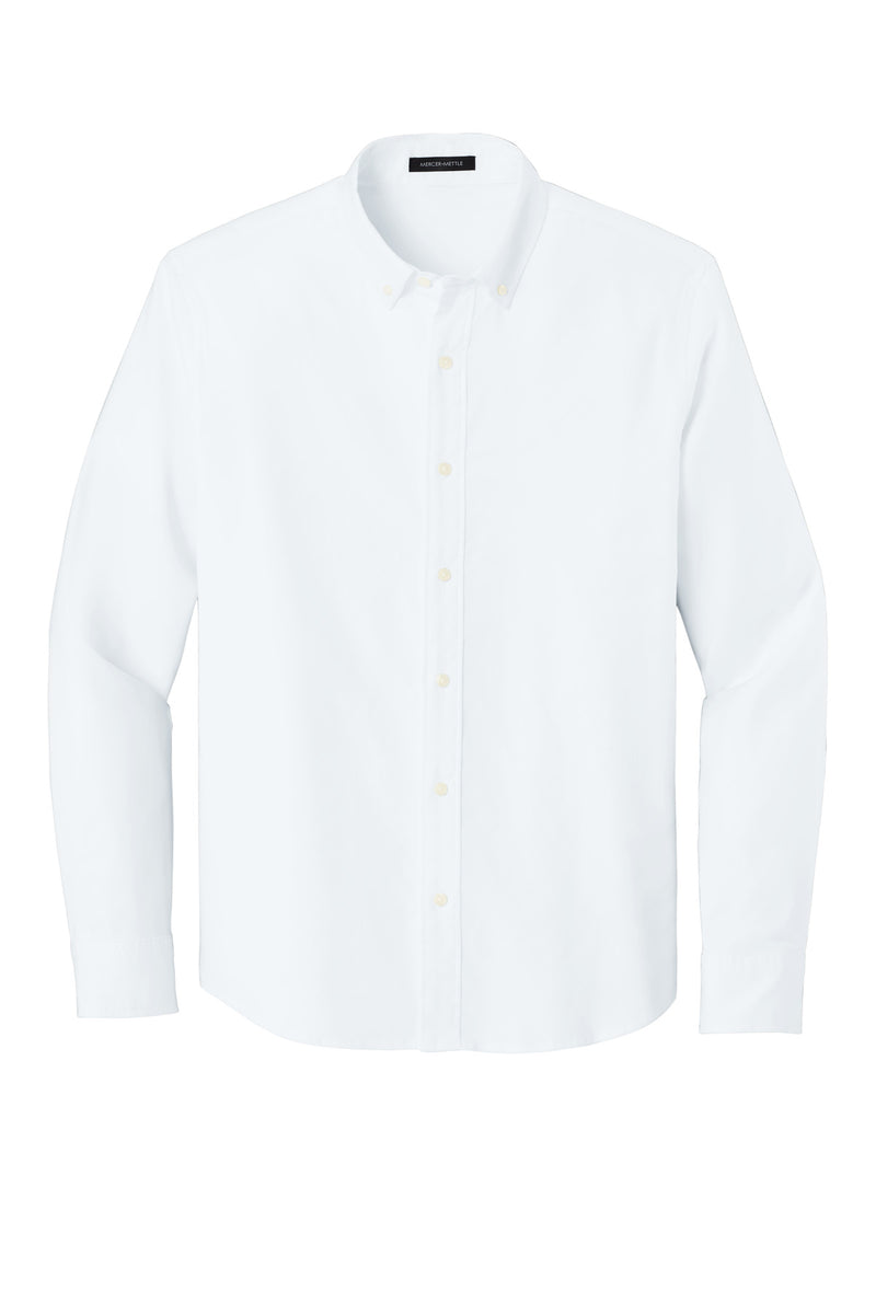 Mercer+Mettle Long Sleeve Modern Oxford Shirt - White