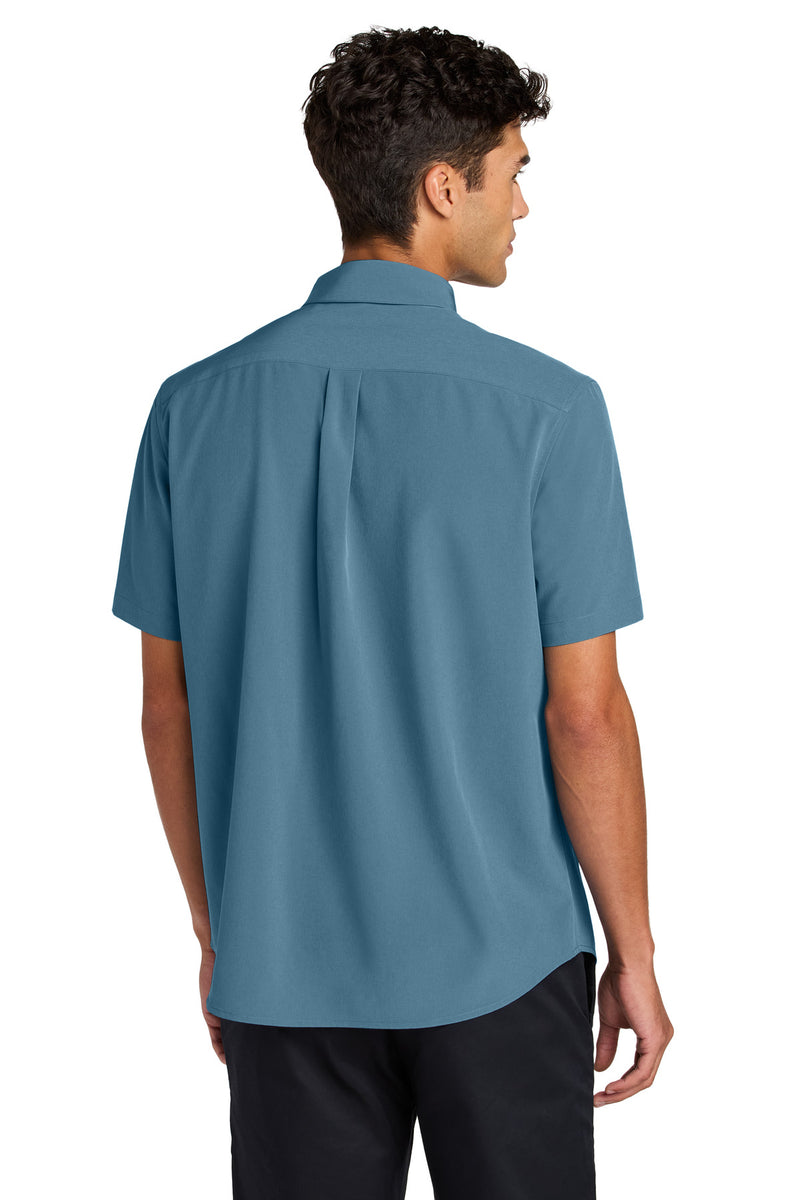 Mercer+Mettle Short Sleeve UV Capital Tech Shirt - Harbor Blue