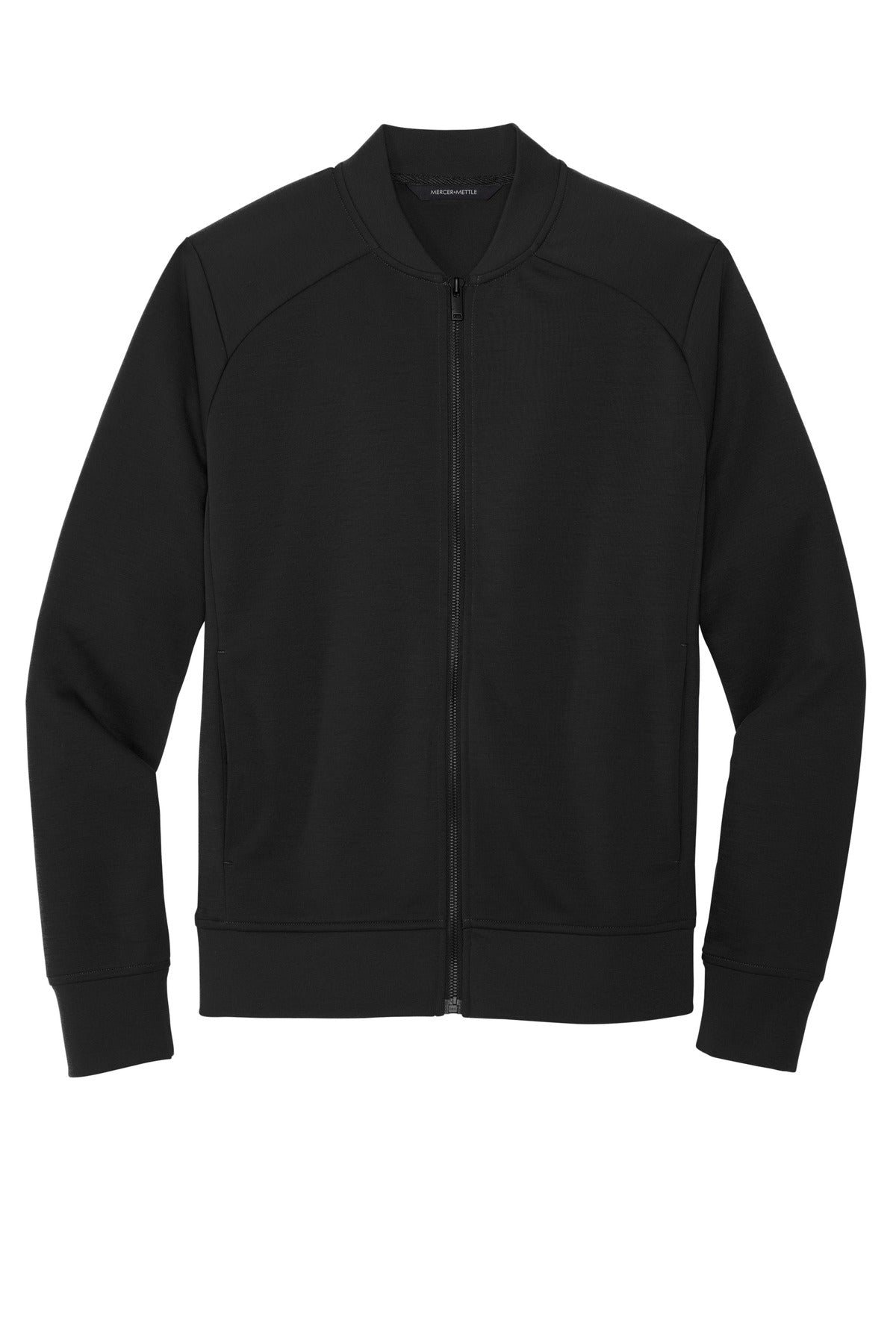 Mercer+Mettle Double-Knit Bomber - Deep Black