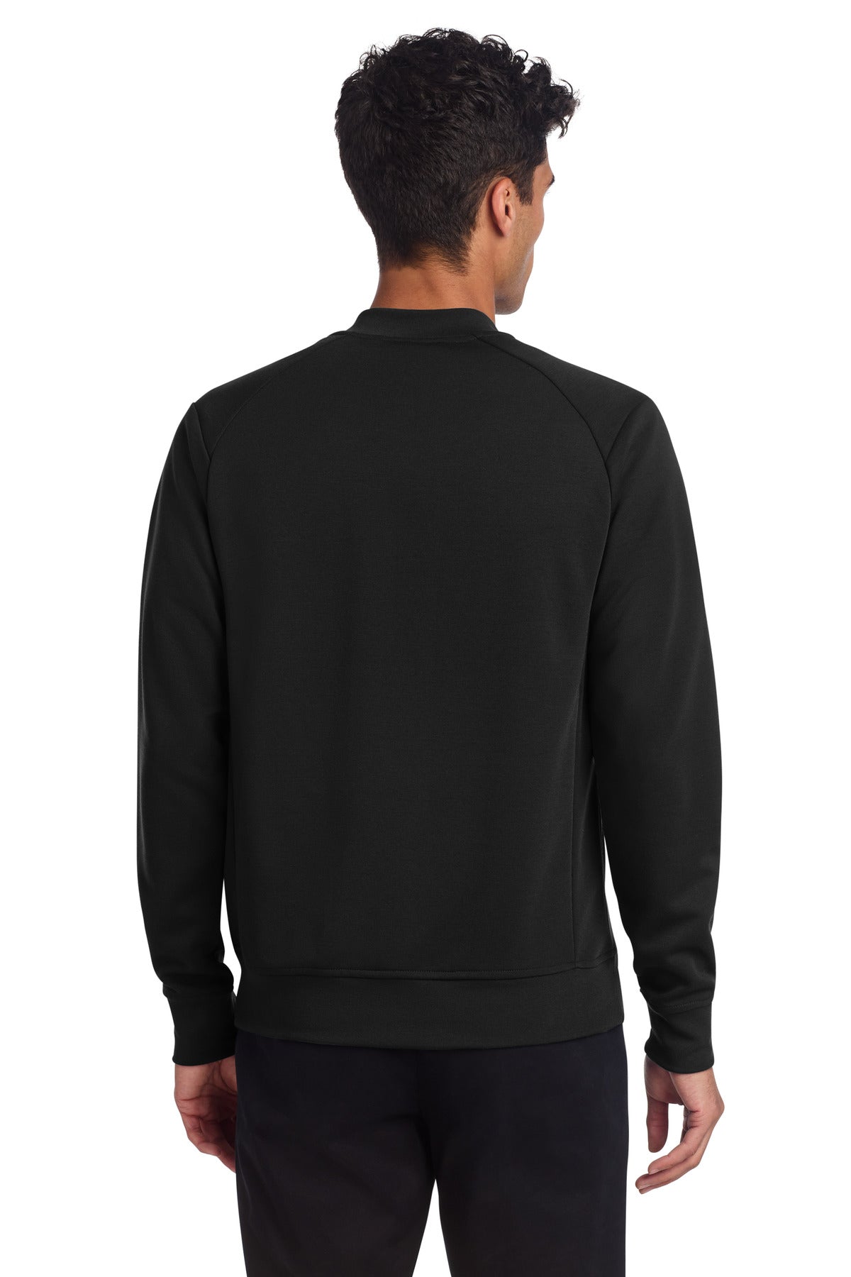 Mercer+Mettle Double-Knit Bomber - Deep Black