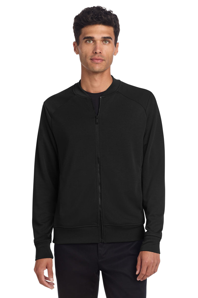 Mercer+Mettle Double-Knit Bomber - Deep Black