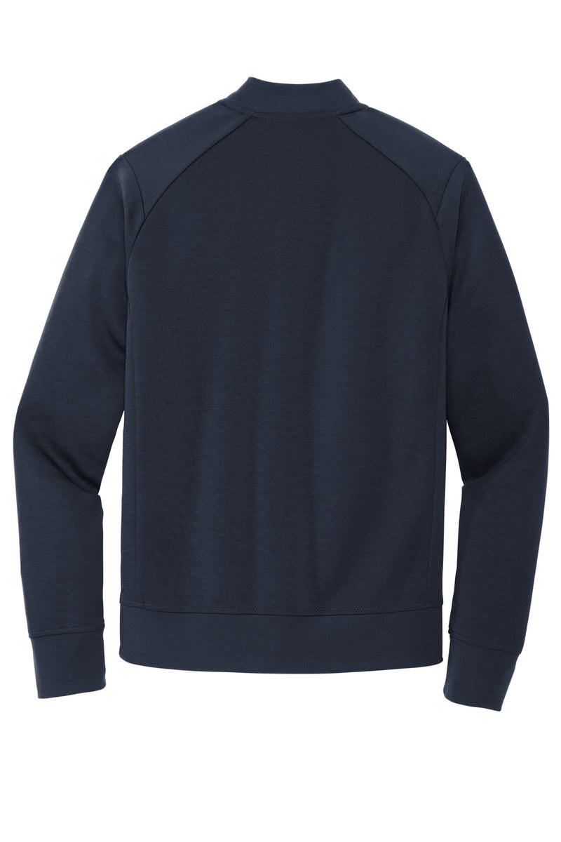 Mercer+Mettle Double-Knit Bomber - Night Navy