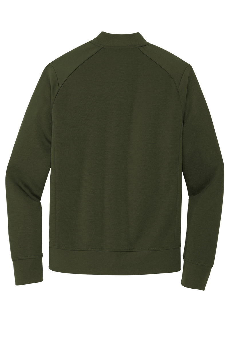 Mercer+Mettle Double-Knit Bomber - Townsend Green