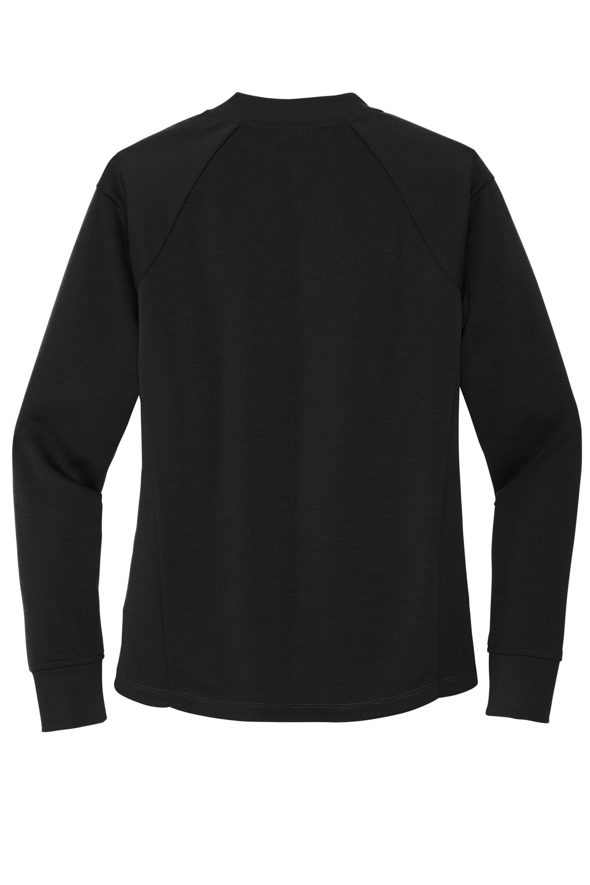 Mercer+Mettle Women's Double-Knit Bomber - Deep Black