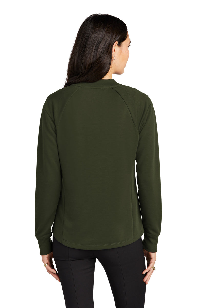 Mercer+Mettle Women's Double-Knit Bomber - Townsend Green