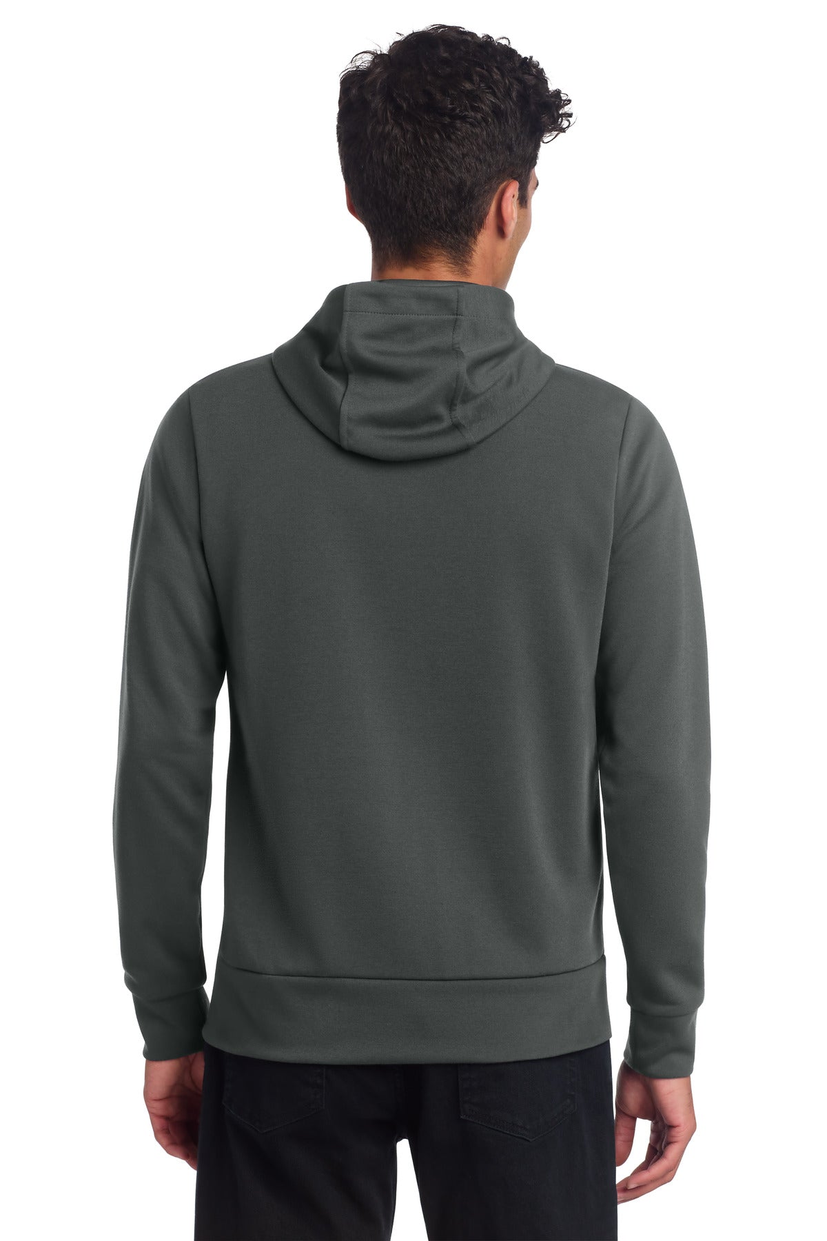 Mercer+Mettle Double-Knit Full-Zip Hoodie - Anchor Grey