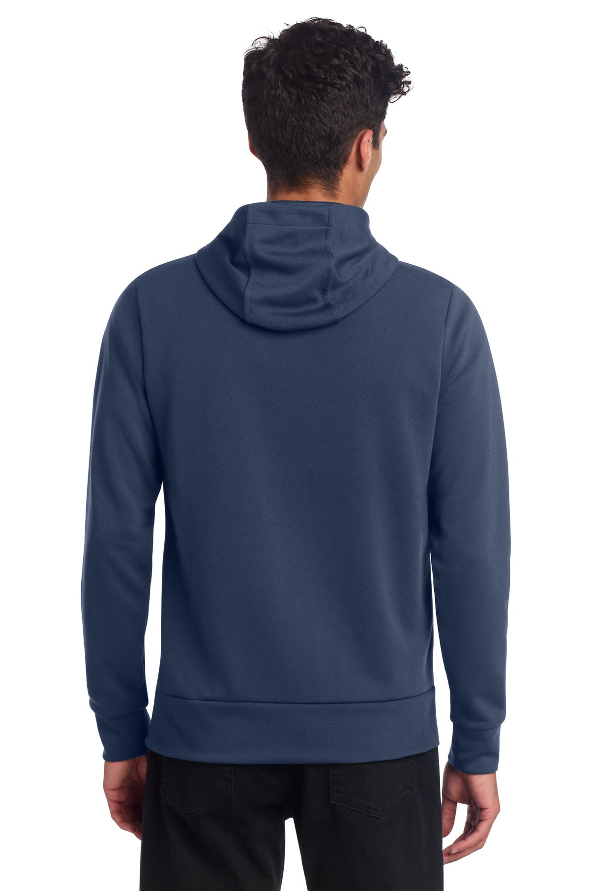 Mercer+Mettle Double-Knit Full-Zip Hoodie - Insignia Blue