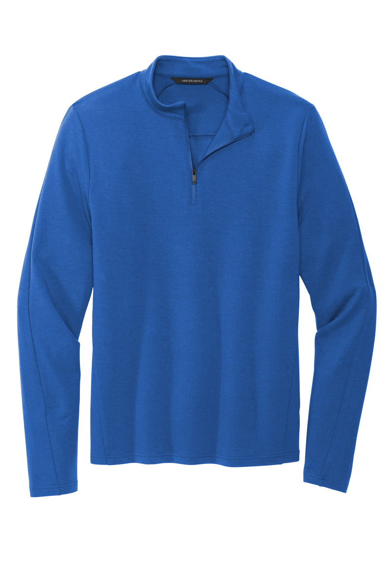 Mercer+Mettle Stretch 1/4-Zip Pullover - Blue Note