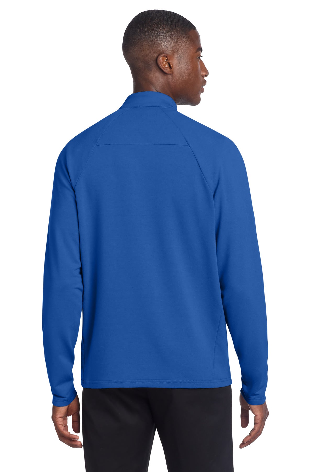 Mercer+Mettle Stretch 1/4-Zip Pullover - Blue Note