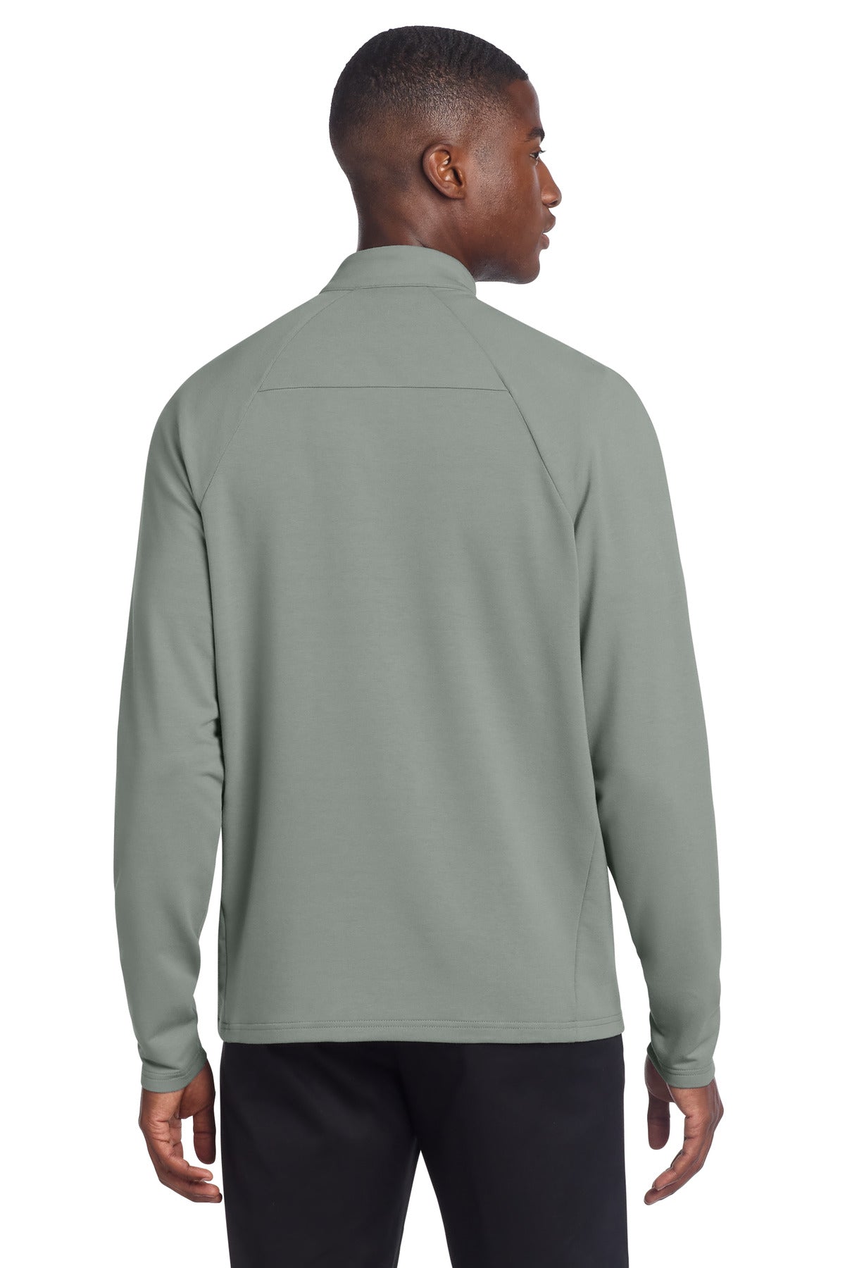 Mercer+Mettle Stretch 1/4-Zip Pullover - Gusty Grey