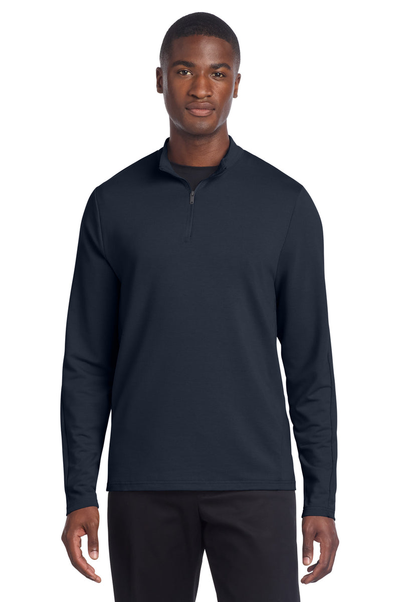 Mercer+Mettle Stretch 1/4-Zip Pullover - Night Navy